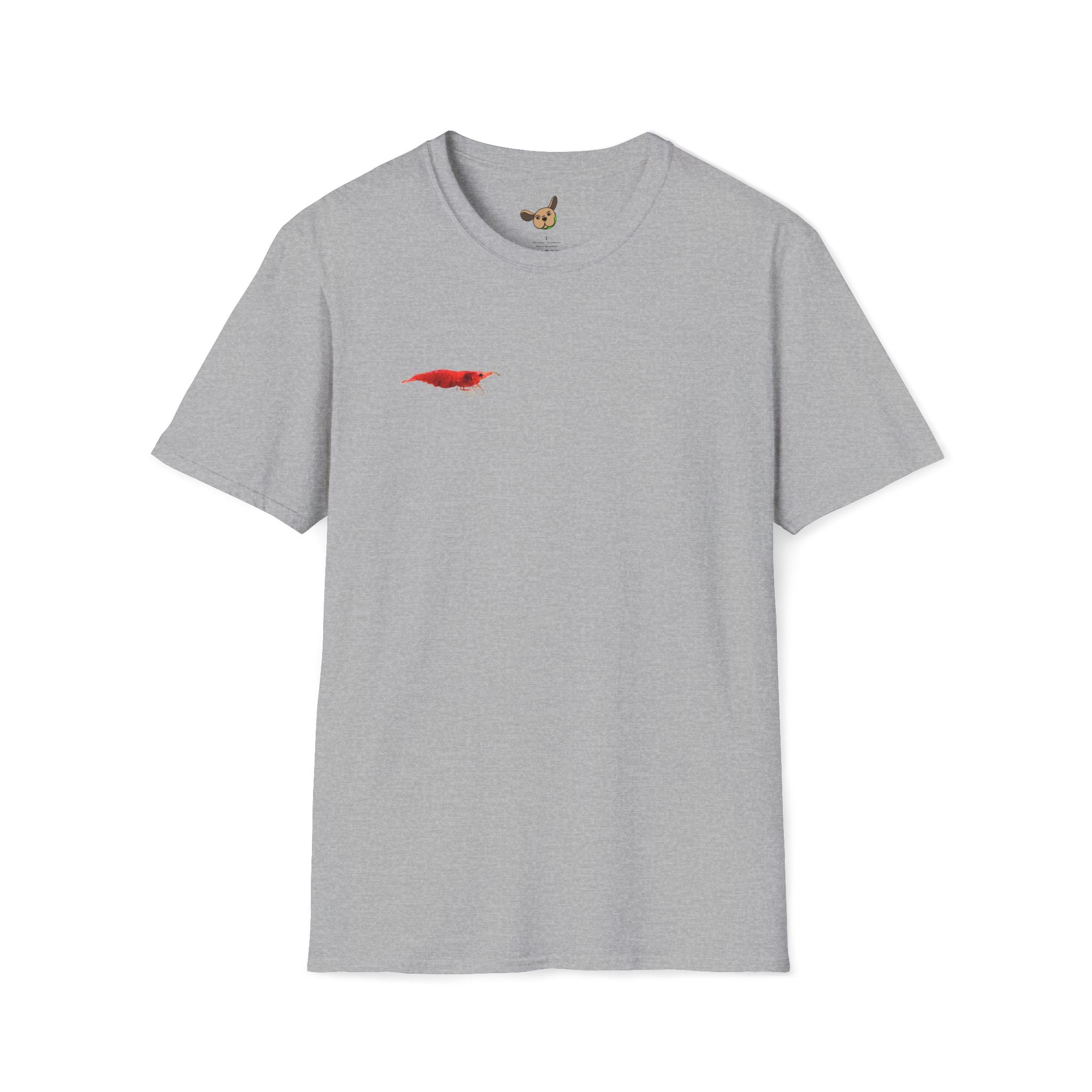 Cherry Red Shrimp T-Shirt | Aquarium & Biology Graphic Tee