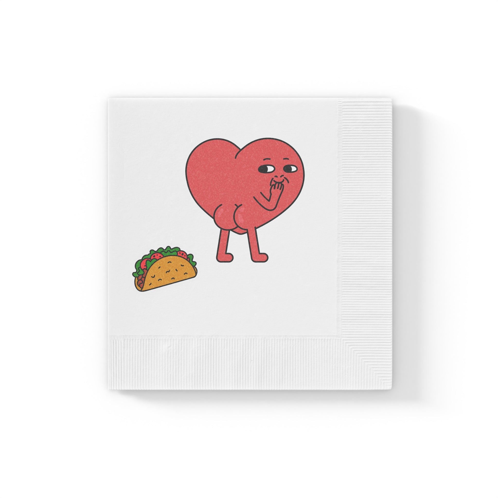 Holiday Napkins - Cheeky Valentine's Taco Lover