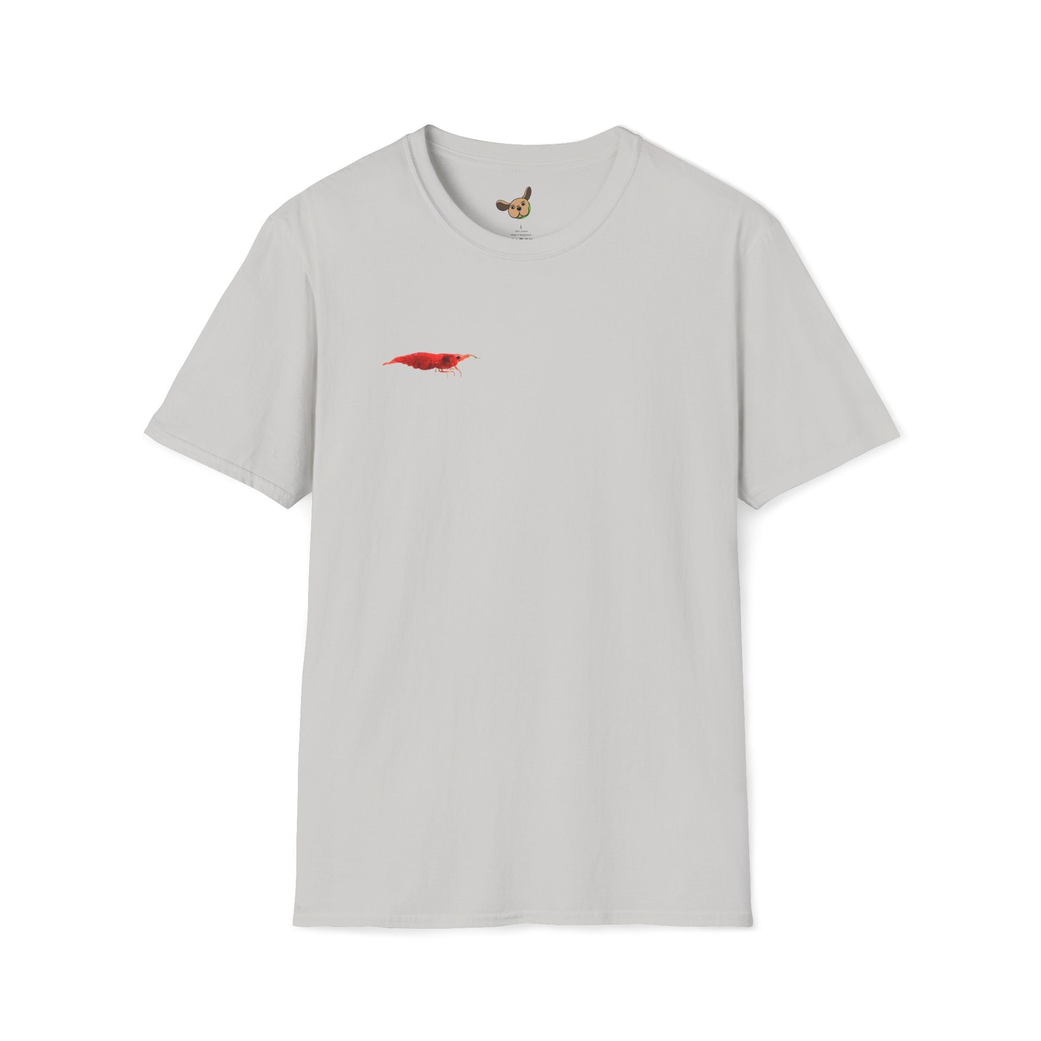 Cherry Red Shrimp T-Shirt | Aquarium & Biology Graphic Tee