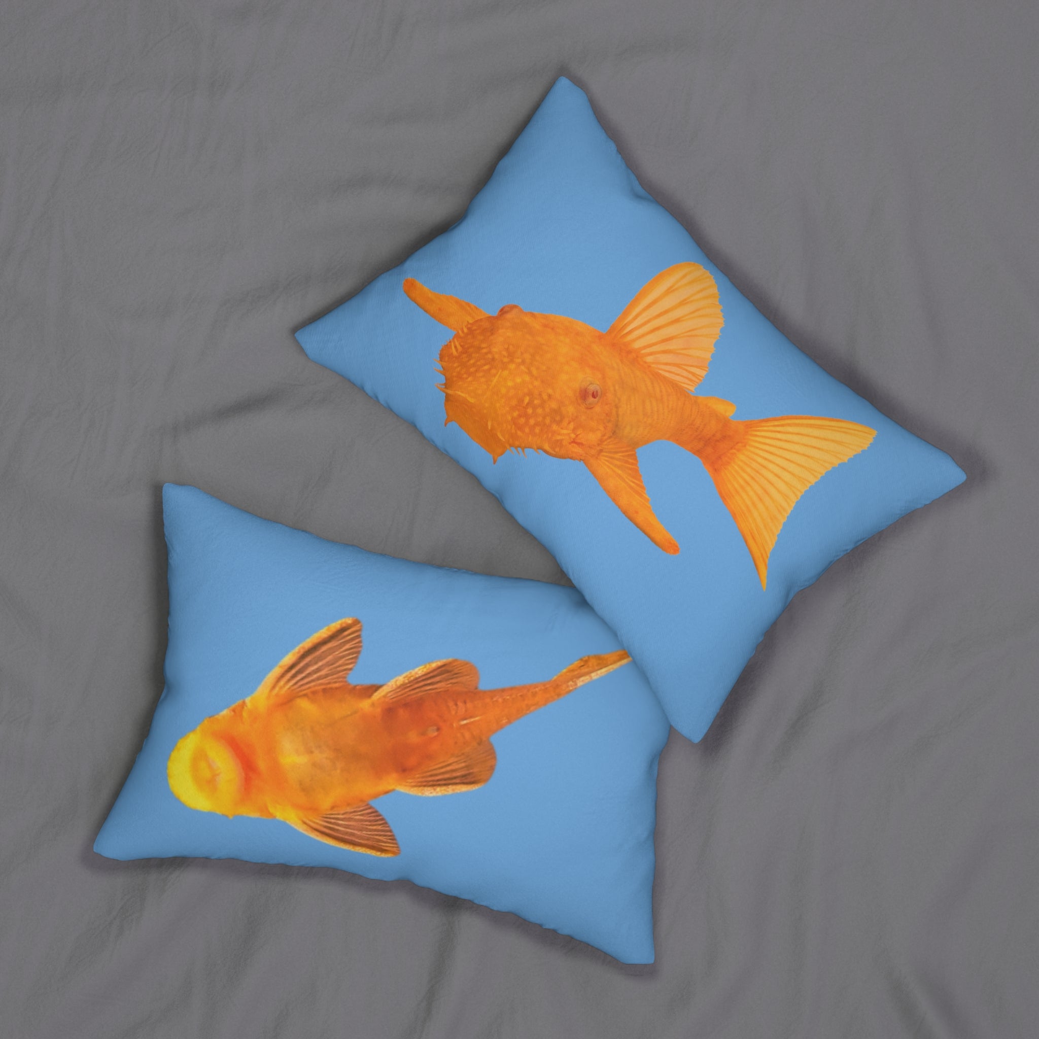 Super Red Bristlenose Pleco Pillow (2-sided)