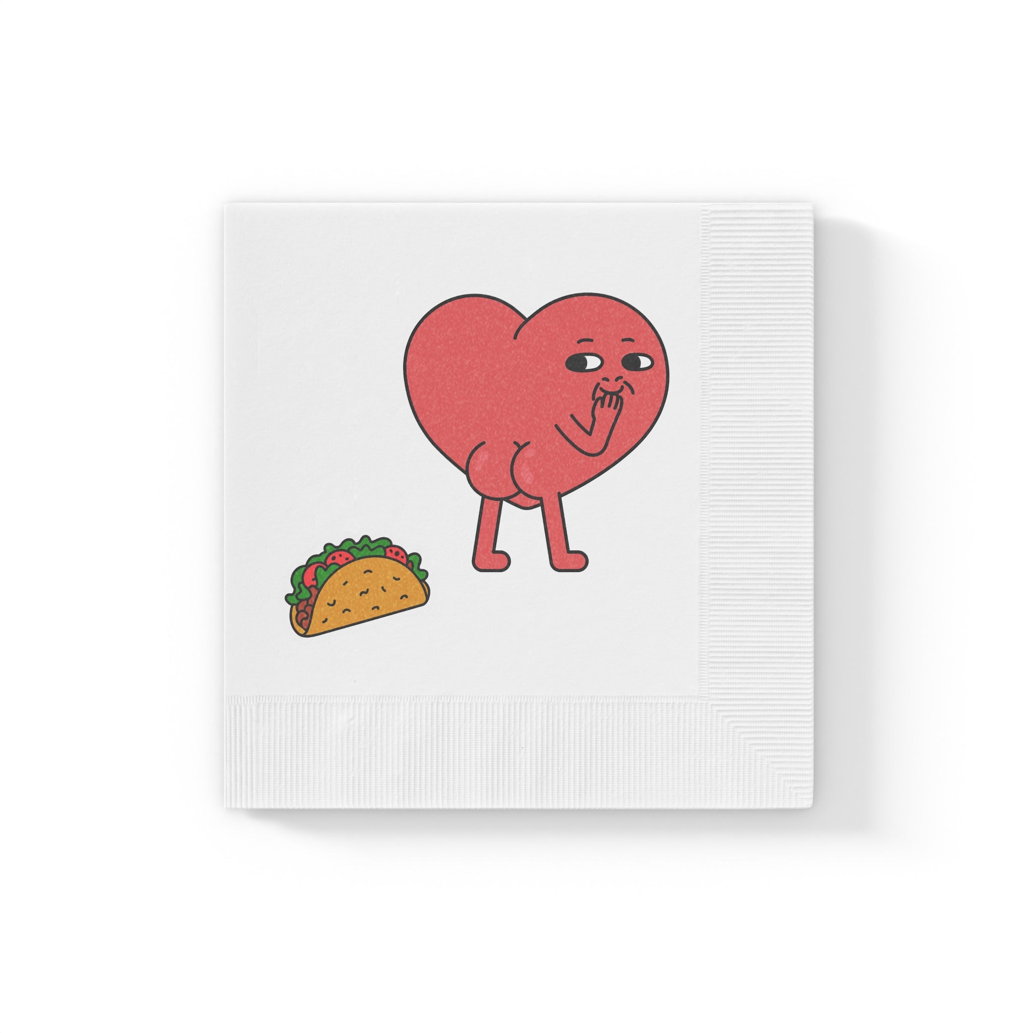 Holiday Napkins - Cheeky Valentine's Taco Lover