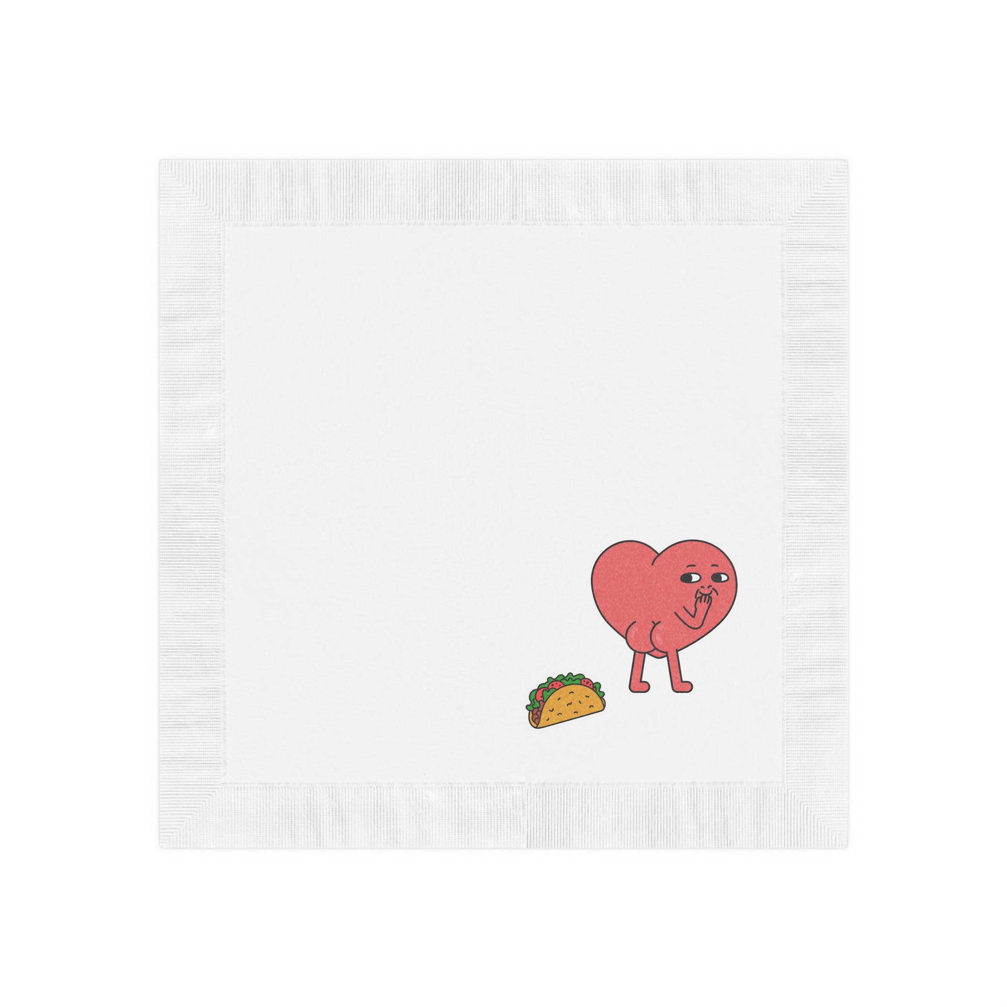 Holiday Napkins - Cheeky Valentine's Taco Lover